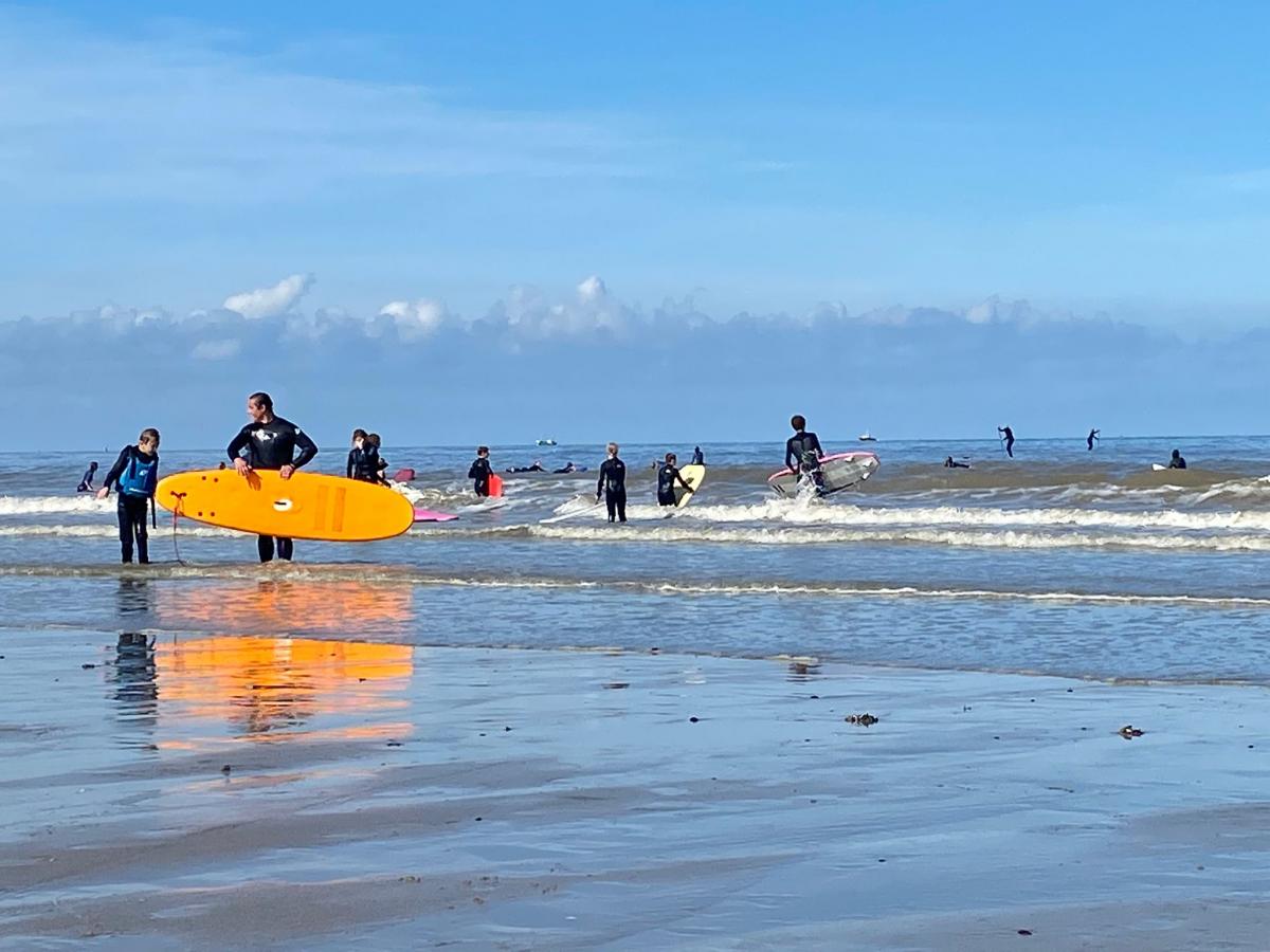 2022 Young Transplantoux stranddag Bredene