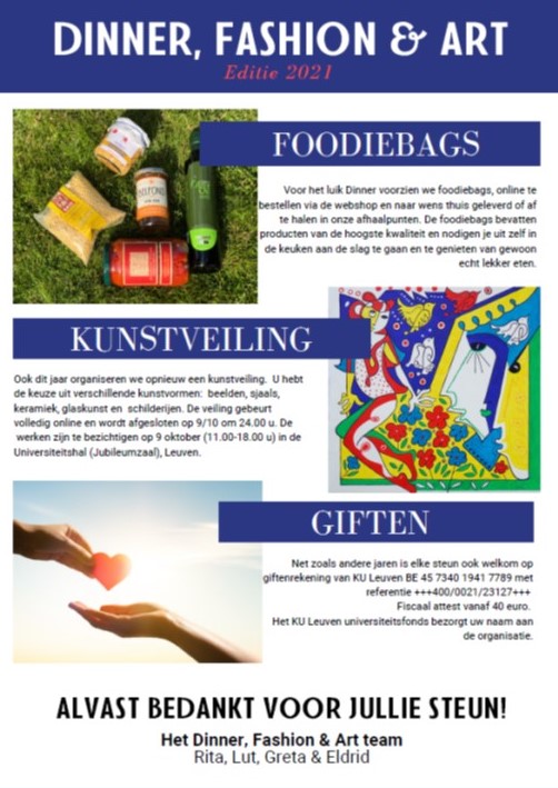 2021 Foodibags, Kunstwerken, Giften,